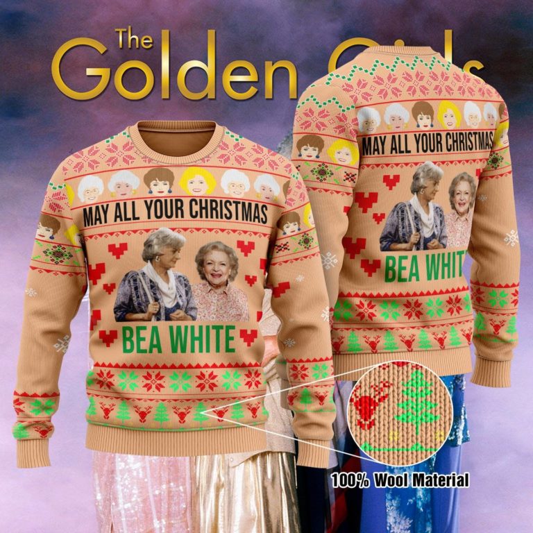 The Golden Girl My All Your Christmas Ugly Christmas Sweatshirt