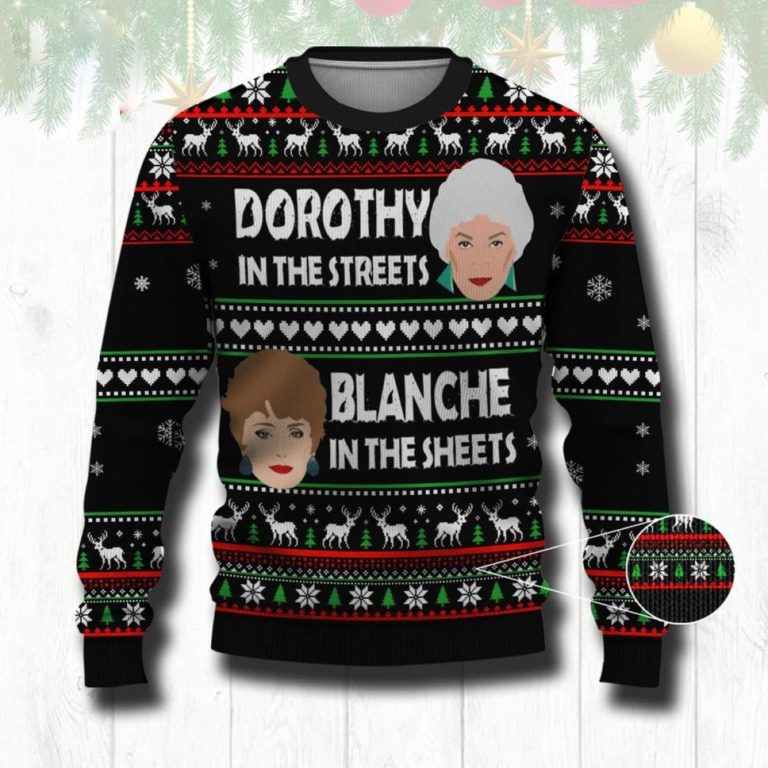 The Golden Girl Ugly Christmas Sweatshirt, Sweater RB-SW106