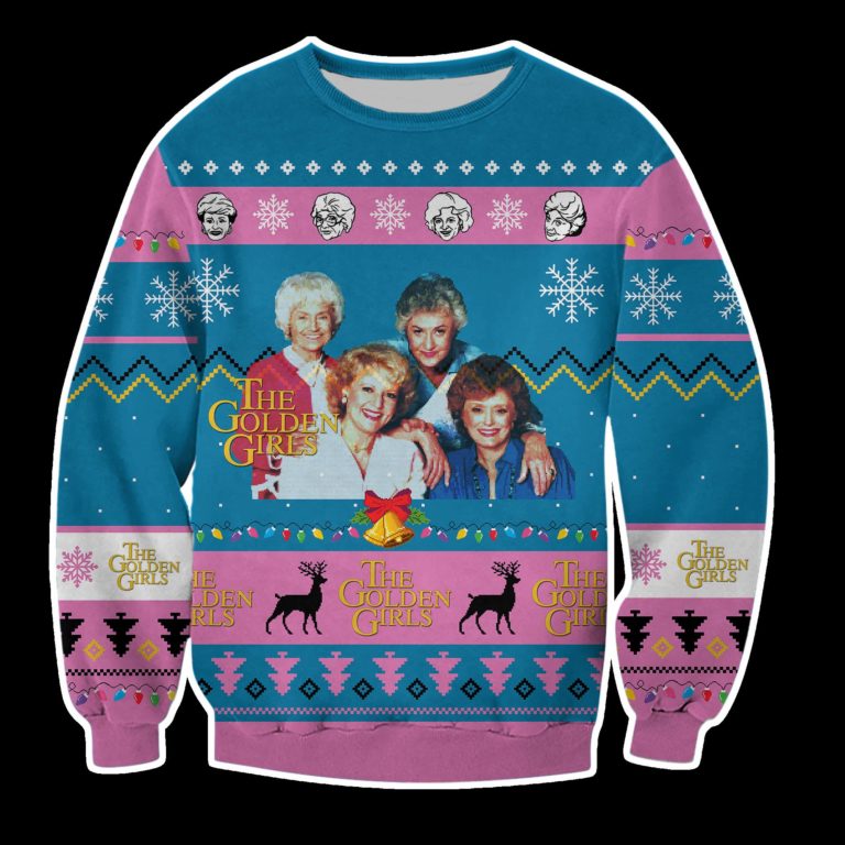 The Golden Girls Ugly Christmas 3D Print Sweatshirt