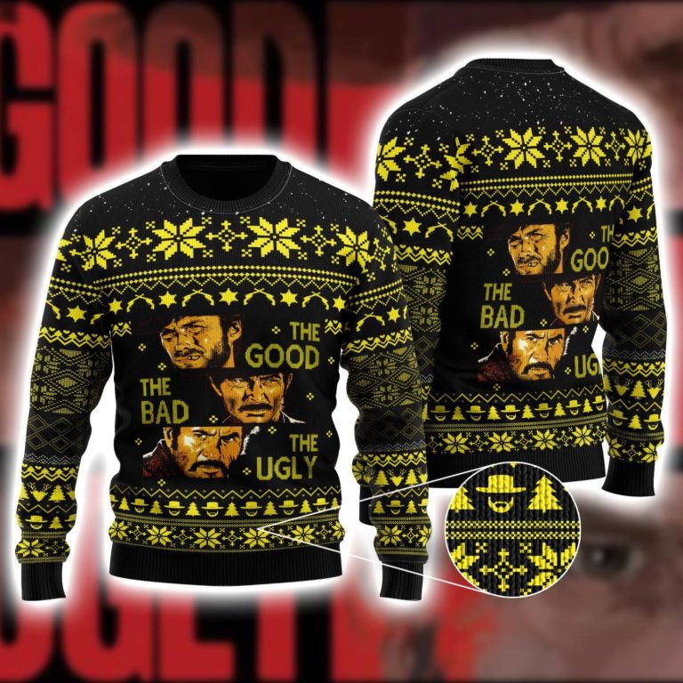 The Good, The Bad And The Ugly Christmas Sweatshirt