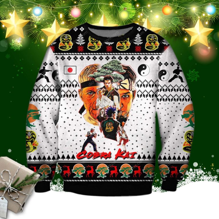 The Karate Kid Cobra Kai 3d Printed Ugly Christmas Sweatshirt