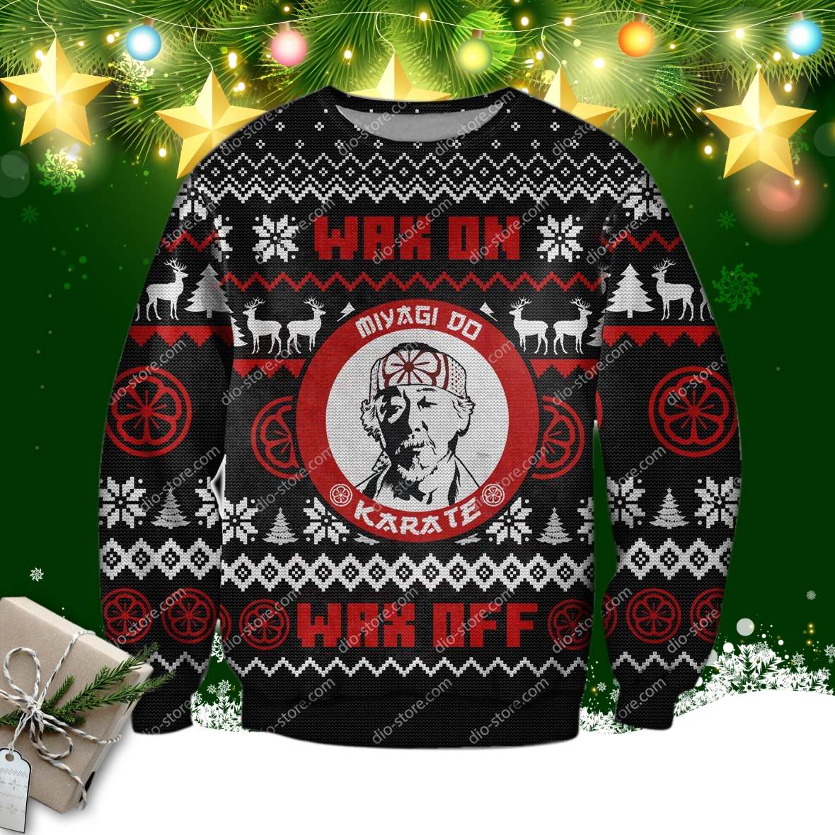 The Karate Kid Ugly Christmas Sweatshirt, Sweater - RobinPlaceFabrics
