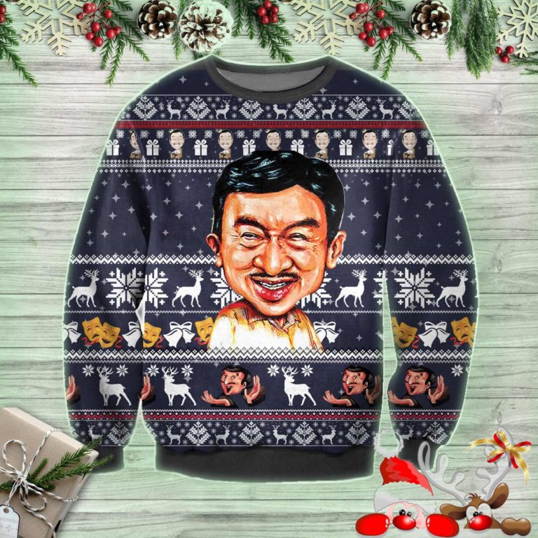 The King Of Comedy Ugly Christmas Sweatshirt