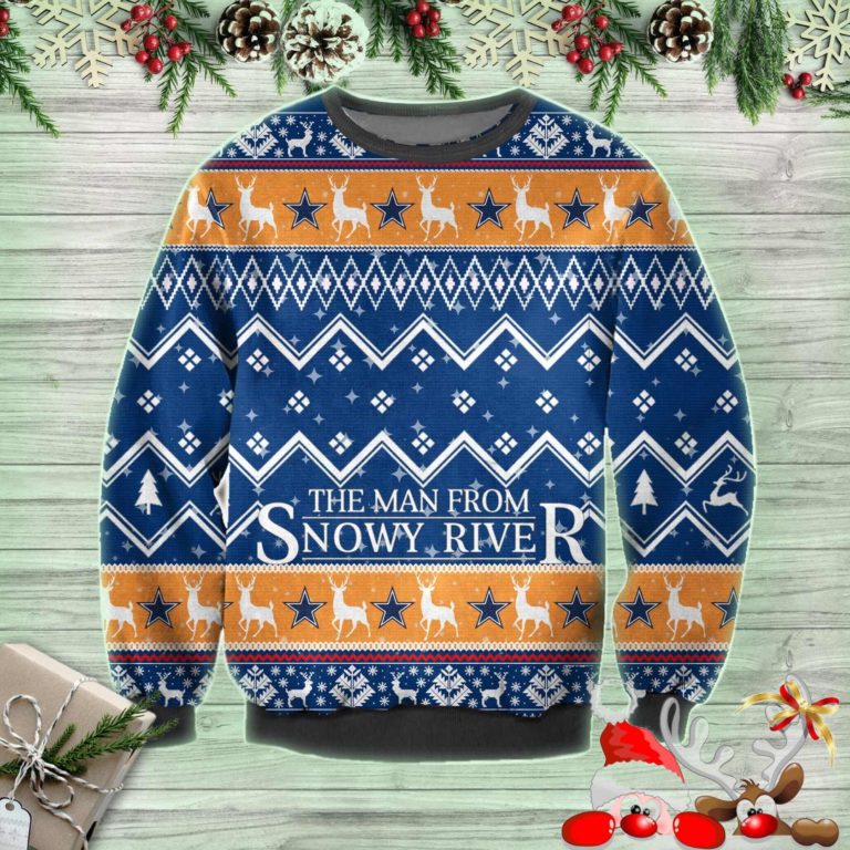 The Man From Snowy River 3d All Over Printed Ugly Sweatshirt
