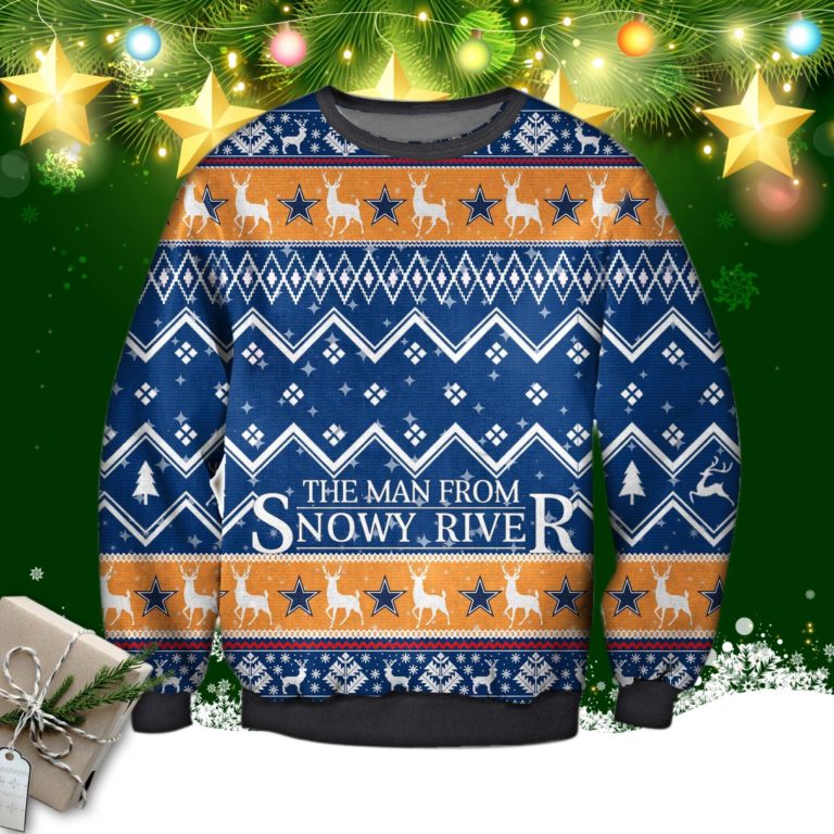 The Man From Snowy River Ugly Sweatshirt RBSW110