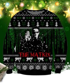 The Matrix Ugly Christmas Sweatshirt, Sweater