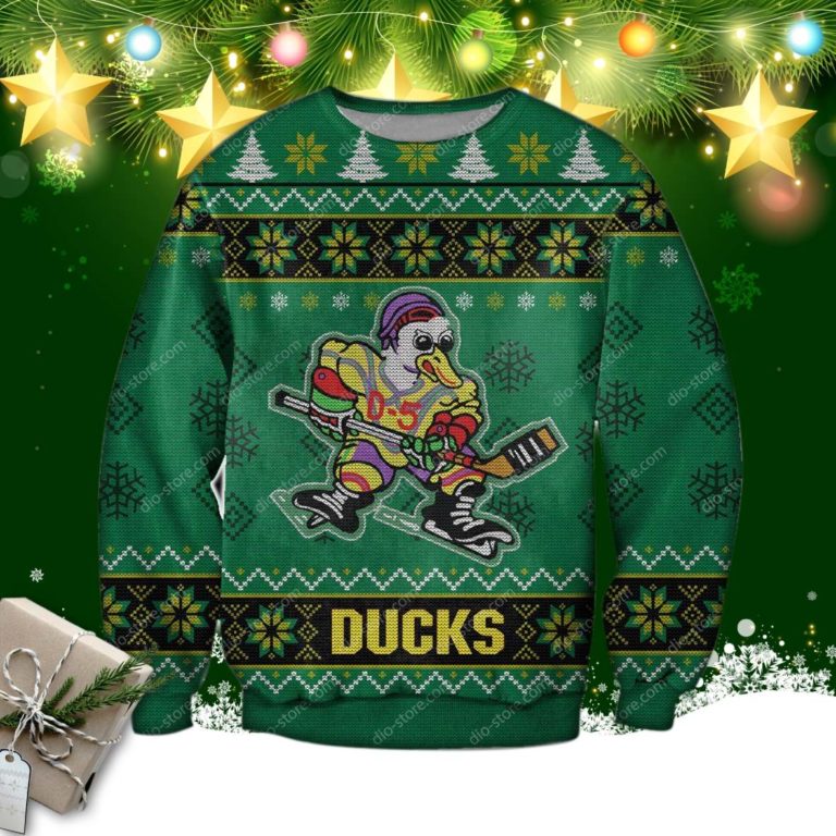 The Mighty Ducks 3d Print Ugly Christmas Sweater