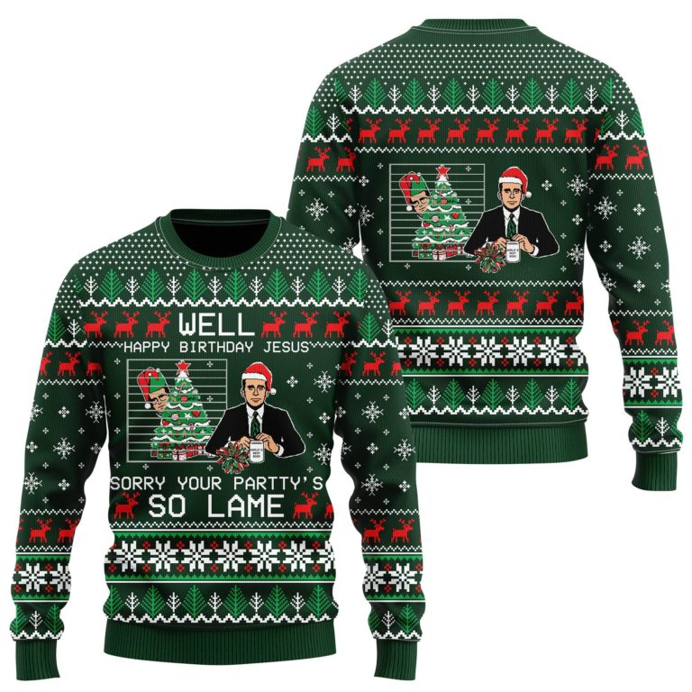 The Office 3D Printed Ugly Christmas Sweatshirt