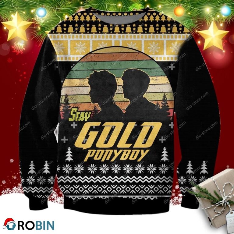 The Outsiders 3d Print Ugly Christmas Sweatshirt
