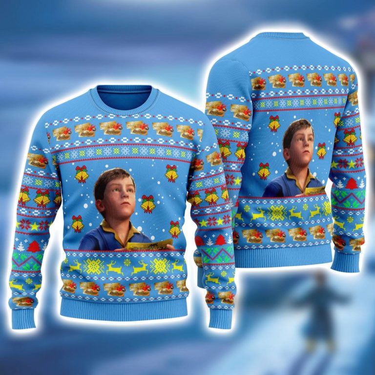 The Polar Express Ugly Christmas Sweatshirt