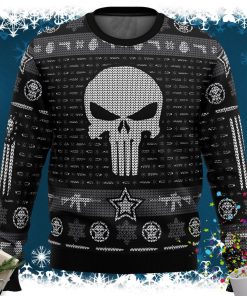 The Punisher Ugly Christmas Sweater The Punisher Ugly Christmas Sweater
