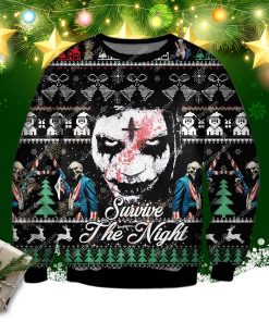 The Purge Series 3d Print Ugly Christmas Sweater