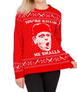 The Sandlot You’re Killing Me Smalls Red Ugly Christmas Sweater