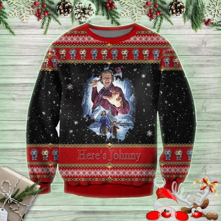 The Shining Ugly Christmas Sweatshirt