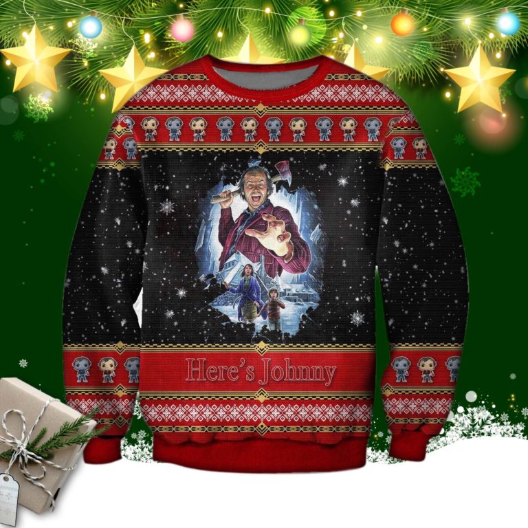 The Shining Ugly Christmas Sweatshirt