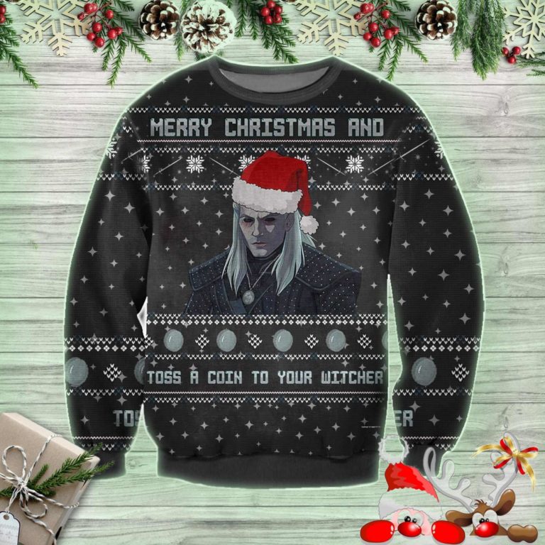 The Witcher Ugly Christmas Sweatshirt