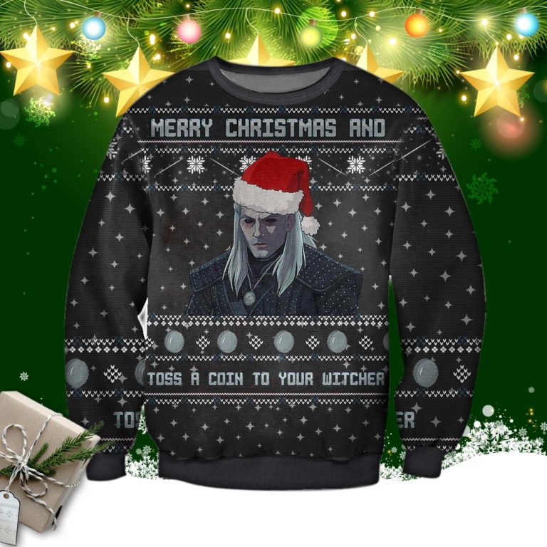 The Witcher Ugly Christmas Sweatshirt