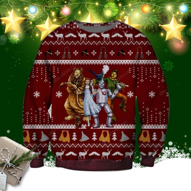 The Wizard Of Oz Ugly Christmas Sweatshirt