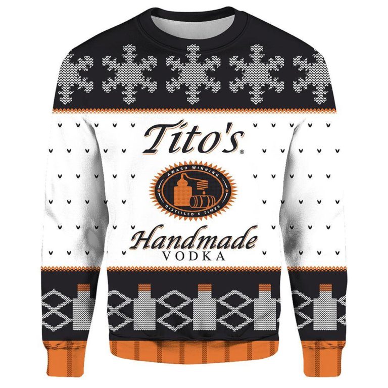 Tito’s Vodka Ugly Christmas Sweatshirt