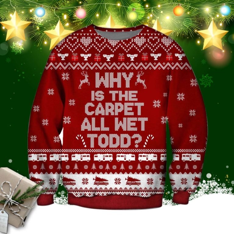 Todd- I Don’t Know Margo Ugly Christmas Sweatshirt