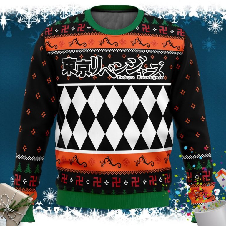 Tokyo Gang Tokyo Revengers Ugly Christmas Sweater