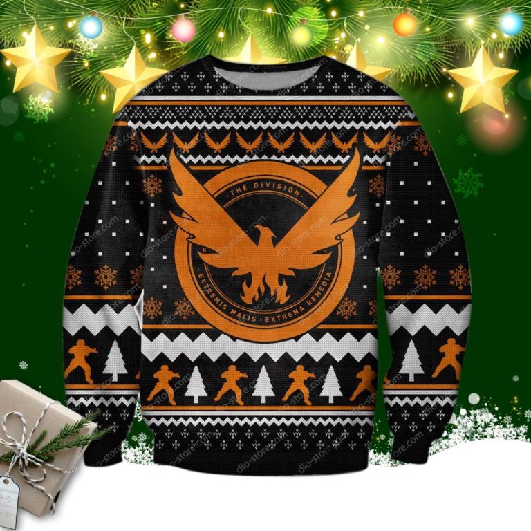 Tom Clancy’s The Division 3d Print Ugly Christmas Sweater, Sweatshirt