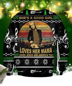 Tom Petty Ugly Christmas Sweatshirt