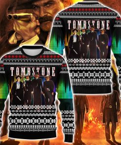 Tombstone 3D Printed Ugly Christmas Sweatshirt