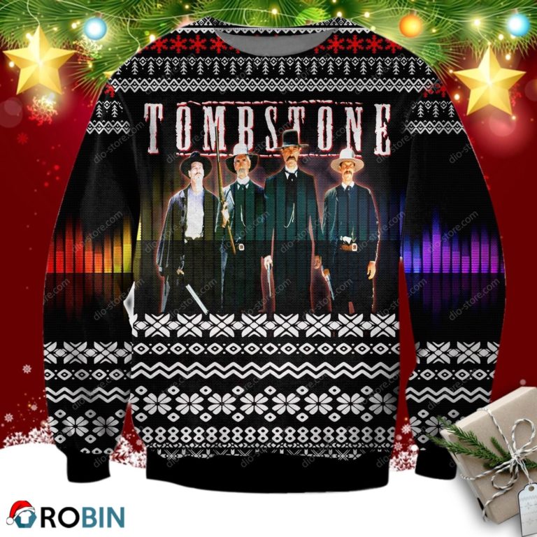 Tombstone Ugly Christmas Sweater