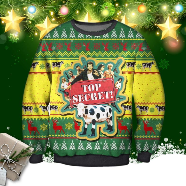 Top Secret! Ugly Christmas Sweatshirt