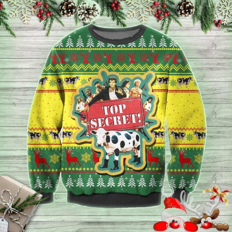 Top Secret! Ugly Christmas Sweatshirt