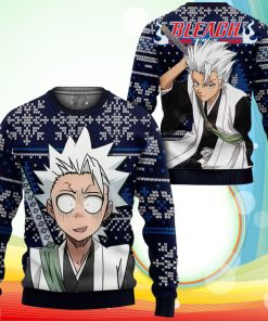 Toshiro Hitsugaya Ugly Christmas Sweater Anime Bleach Xmas Gifts Toshiro Hitsugaya Ugly Christmas Sweater Anime Bleach Xmas Gifts