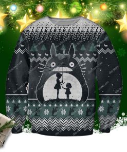 Totoro Spirited Away 3d Print Ugly Christmas Sweater
