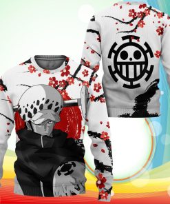 Trafalgar Law Sweatshirt Japan Style One Piece Anime 3D Printed Sweater