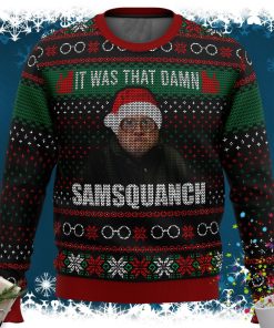 Trailer Park Boys Samsquanch Ugly Christmas Sweater