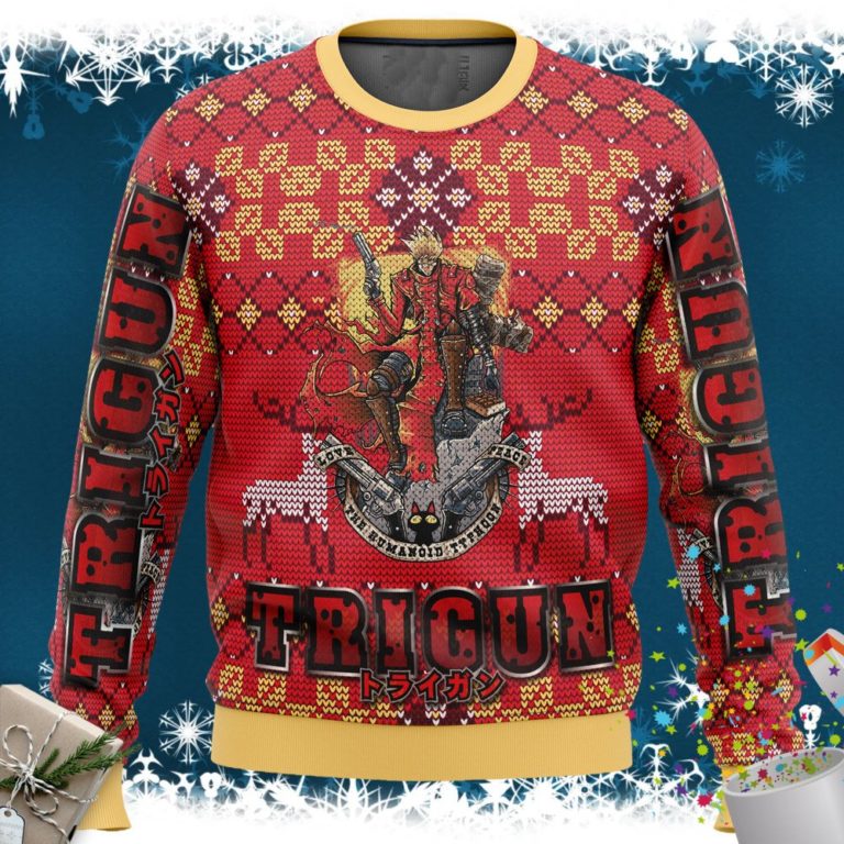 Trigun Alt Ugly Christmas Sweater