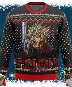 Trigun Vash Emblem Ugly Christmas Sweater