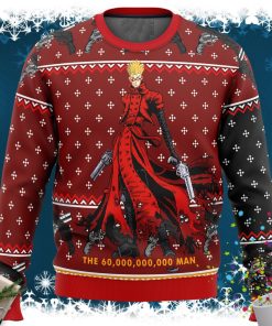 Trigun Vash the Stampede Ugly Christmas Sweater