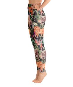 Tropical Animals Jungle High Waisted Leggings Tropical Animals Jungle High Waisted Leggings