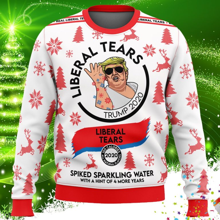 Trump Liberal Tears Ugly Christmas Sweater