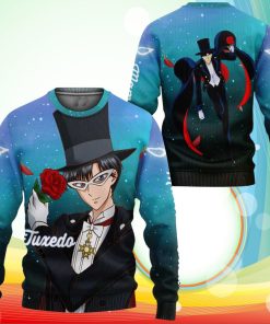 Tuxedo Sweatshirt Sailor Moon Anime Sweater