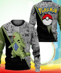 Tyranitar Sweatshirt Anime Pokemon Sweater