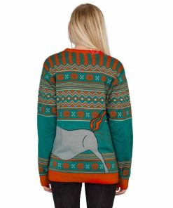 Unicorn Candy Canes And Star Dust Ugly Christmas Sweater, Sweatshirt