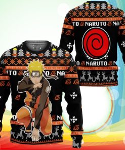 Uzumaki Naruto Ugly Christmas Sweater Naruto Anime Xmas Gifts