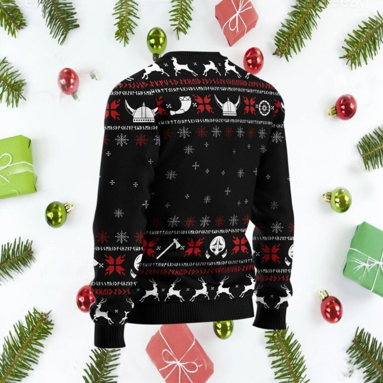 Valhalla Viking Christmas Ugly Sweater