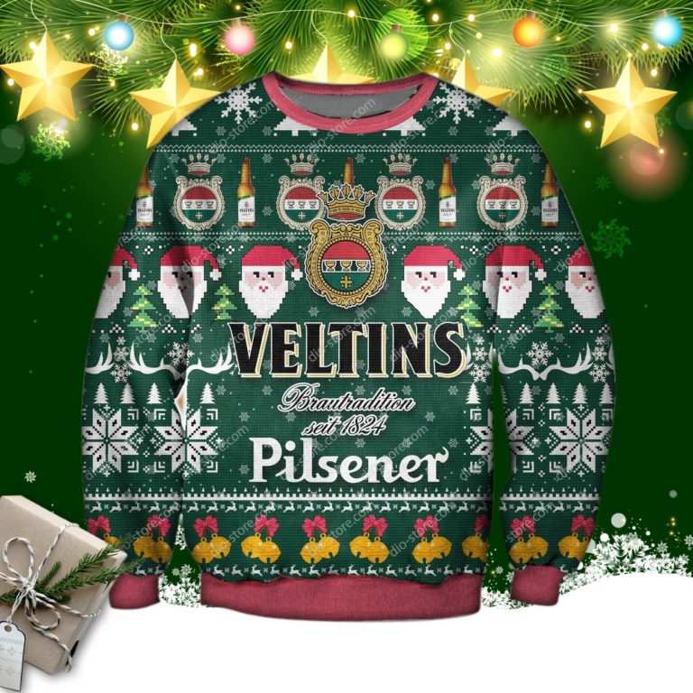 Veltins Pilsener Beer Ugly Christmas Sweatshirt