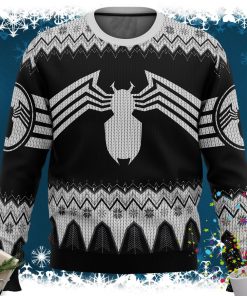 Venom Marvel Venom Symbol Ugly Christmas Sweater