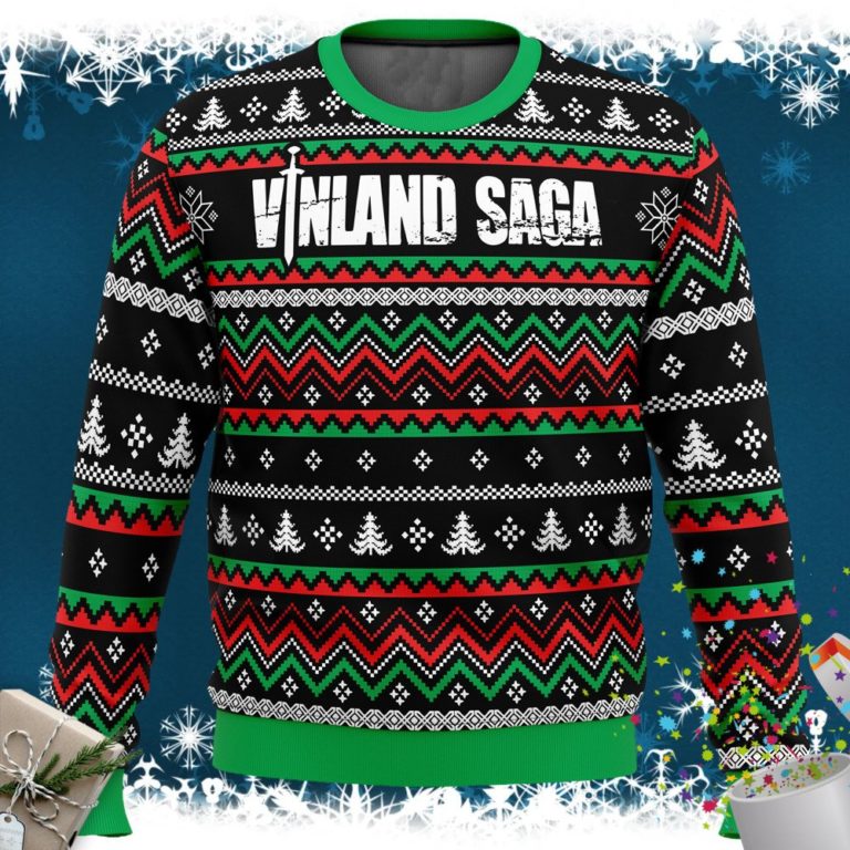 Viking Ship Vinland Saga Christmas Sweater