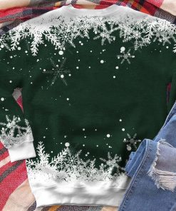 Vintage Christmas Cats Sweathirt All Over Print Sweatshirt