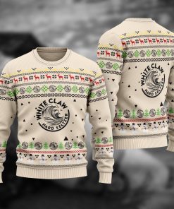 White Claw Hard Seltzer Ugly Christmas Sweatshirt